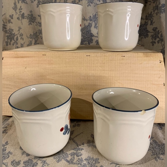 VTG Set of 4 Japan Hearthside Brambleberry Cumberland Stoneware Tea Cups - Picture 4 of 13